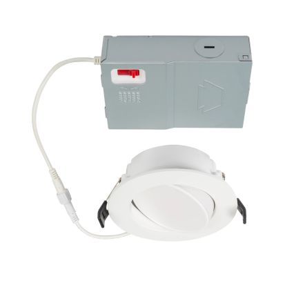 Keystone KT-WDLED8-4A-9CSF-FDIM-G 4 inch Gimbal Wafer Downlight
