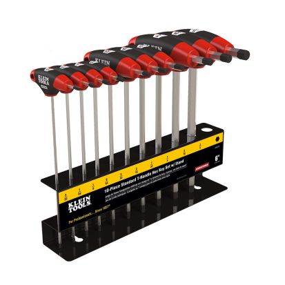 Klein JTH910E 10 Piece Journeyman Hex Key Set With Stand