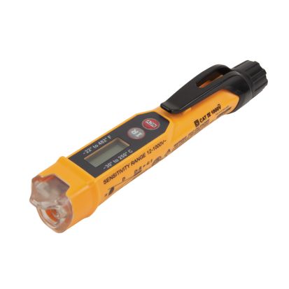 Klein® NCVT-4IR Non-Contact Voltage Tester Pen With Infrared Thermometer