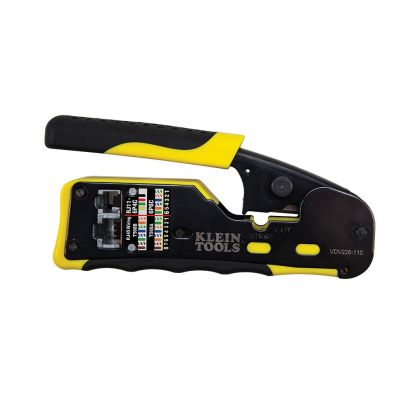 Klein VDV226-110 4/6/8-Position Modular Crimper