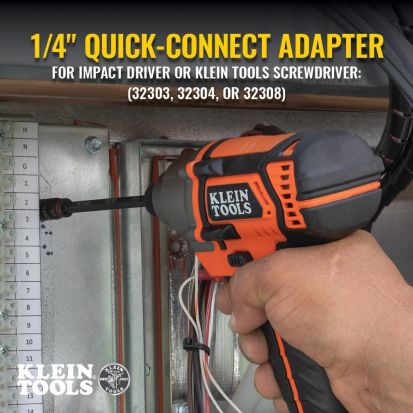 Klein 32766 3-in-1 Impact Flip Socket