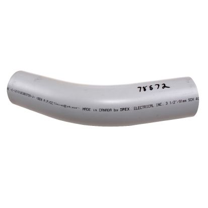 Ipex 078572 40STD3530 3 1/2INX30D PVC STD ELBOW SPXSP SCH40