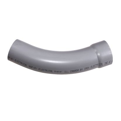 Ipex 078609 B40STD4045 4INX45D PVC STDELBOW SPXBE SCH40