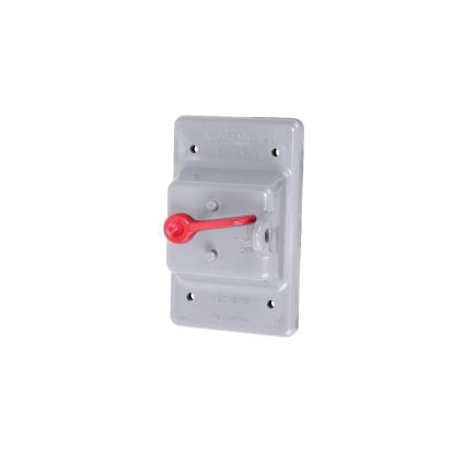 Ipex 078900 VSC15/10 PVC WP SING. GANG COV. TOGGLE SWITCH