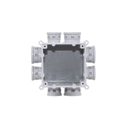 Ipex 089475 SSBH-15/20 PVC SQUARE SLAB BOX KWIKON