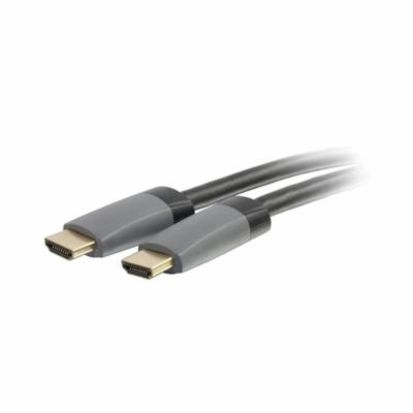 Legrand Quiktron® 2101-42526-033 High Speed HDMI Cable, 32.8 ft L, HDMI Type A Connector, 23 AWG, 28 AWG Copper Conductor, PVC Coated Jacket