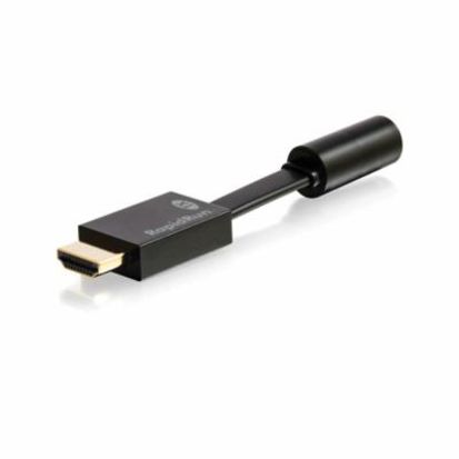 Legrand Quiktron® 2212-60130-001 RapidRun Optical Type TX Male Flying Lead, 4 in L, HDMI Connector, Plenum Jacket