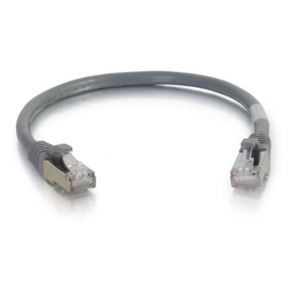 Legrand Quiktron® 531-100-001SLB 1FT CAT5E MOLDED STP CABLE-GRY