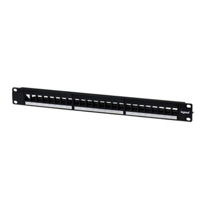 Legrand Quiktron® WP24RM 24-PORT KEYSTONE RACKMOUNT PATCH PANEL