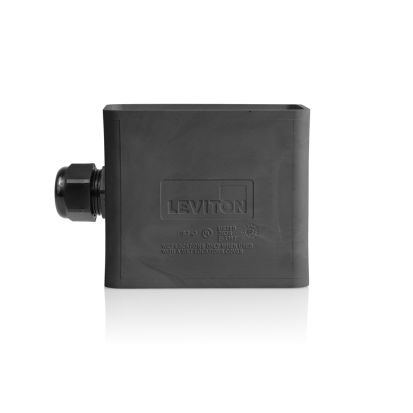 Leviton® 3059-1E Portable Standard Depth Pendant Style Power Outlet Box, Santoprene TPV, 16.7 cu-in Capacity, 1 Gangs