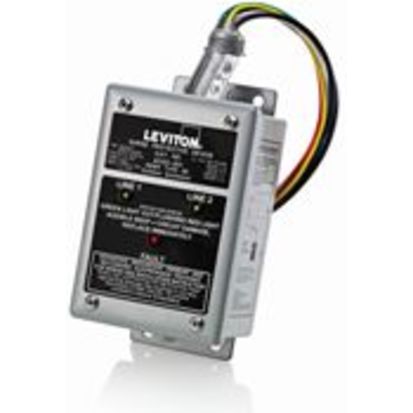 Leviton® 42120-1 42000 Type 2 3-Wire Surge Panel Protector, 20 A, 120/240 VAC, 50/60 Hz, 1 Phase, 12 AWG Wire