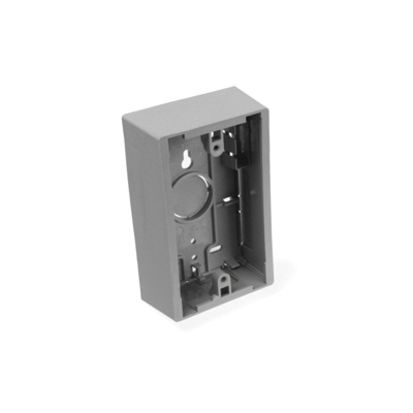 Leviton® 42777-1GB 1-Gang Back Box, Surface Mount, Plastic, Gray