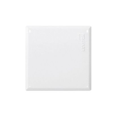 Leviton® Structured Media® 47605-14B 140 Flush Mount Cover, Flush Cover, For Use With Structured Media® 14 in Center Enclosure, Steel, 15.32 in H x 15.62 in W x 0.2 in D