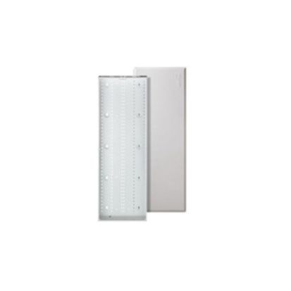 Leviton® Structured Media® 47605-42W 420 Empty SMC Enclosure With 43.33 in H x 0.2 in D Cover, For Use With Multi-Dwelling Unit, 12 in Enclosure, Flush Mount, Steel