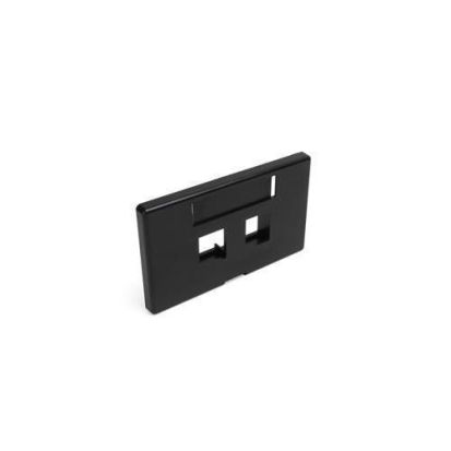 Leviton QuickPort 49910-HE2 Herman Miller Version Modular Furniture Faceplate