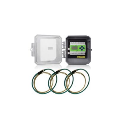 Leviton® VerifEye™ 4OUMR-R18 4000 3-Phase Meter Kit, 347/600Y VAC, 20 to 5000 A, LCD Display, Modbus Communication