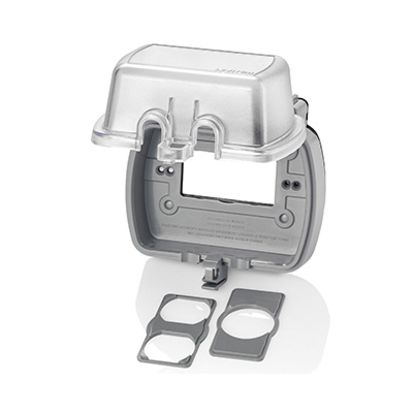 Leviton® 5981-UCL Extra Duty While-In-Use Cover, 5.56 in L x 5.38 in W x 3.08 in D, Weatherproof Cover, Polycarbonate
