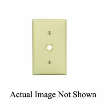 Leviton® 80718-GY Standard Size Traditional Wallplate, 1 Gang, 2-3/4 in W, Thermoplastic, Surface Mount