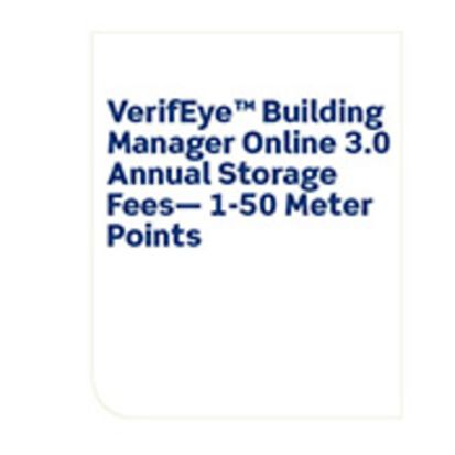 Leviton® VerifEye™ BMOSW-TR1 BMO 3.0 Monitoring Software, Title: 1 to 50 m Points Annual Data Storage Fees