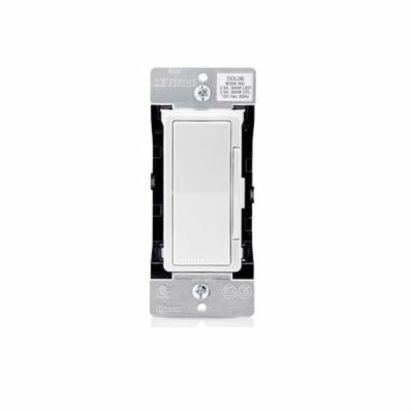 Leviton® Decora® DDL06-BLZ 3-Way Universal Digital Dimmer Switch With Bluetooth® Technology, 120 VAC, 1 Poles, White