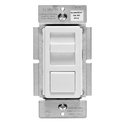 LEVITON IP710-D0Z ILLUM 0-10V DIMMER 120V/277V W-I-LA