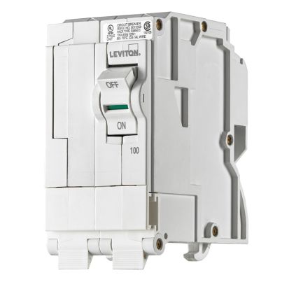 Leviton LB200 100A 2-Pole Standard Hydraulic Circuit Breaker