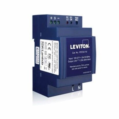 Leviton® PST24-I10 Power Supply, 120 to 277 VAC, 1.25 A