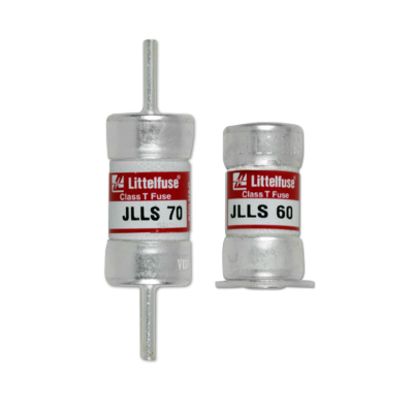 Littelfuse® POWR-GARD® JLLS050 Current Limiting Fast Acting Fuse, 50 A, 600 VAC/300 VDC, 20/200 kA, Class T, Cartridge Body