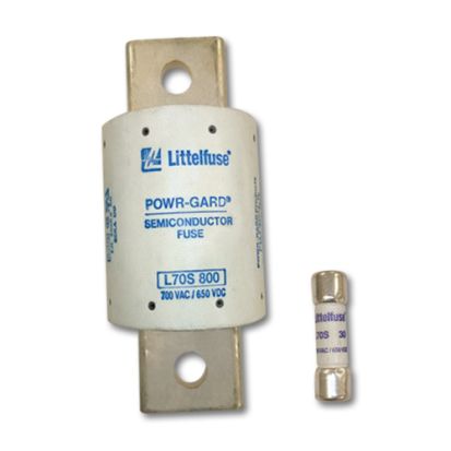 Littelfuse® POWR-GARD® L70S100 Fast Acting High Speed Semiconductor Fuse, 100 A, 700 VAC, 650 VDC, 200/20 kA Interrupt, Round Body