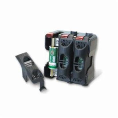 Littelfuse® POWR-GARD® LFJ60060FBC LF Series Reusable Fuse Block Cover, 60 A, 600 VAC, For Use With LFJ60060 Series Class J Fuse Block, Thermoplastic, Black