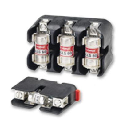 Littelfuse® POWR-GARD® LFT601003CS Fuse Block, 600 VAC, 100 A, Class: T, 6 to 2/0 AWG Wire, 3 Poles