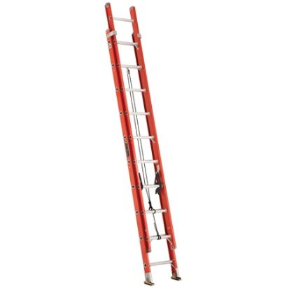 Louisville Ladders FE3220 20 Foot Fiberglass Extension Ladder