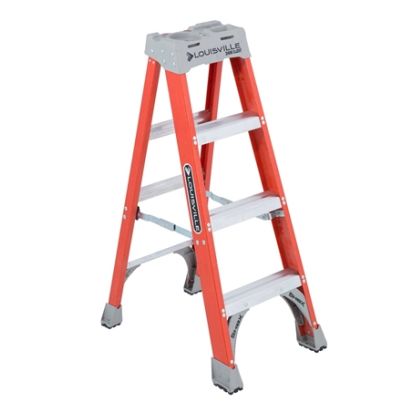 Louisville Ladders FS1504 4 Foot Fiberglass Step Ladder