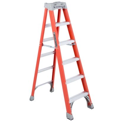 Louisville Ladders FS1506 6 Foot Fiberglass Step Ladder