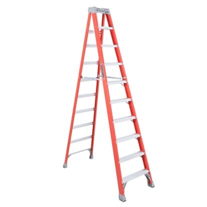 Louisville Ladders FS1510 10 Foot Fiberglass Step Ladder