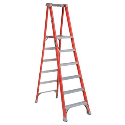 Louisville Ladders FXP1706 6 Foot Fiberglass Platform Ladder