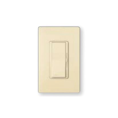 Lutron Diva® DVLV-603P-IV Magnetic Low Voltage Dimmer With Night Light, 120 VAC, 3-Way On/Off Operation, Ivory