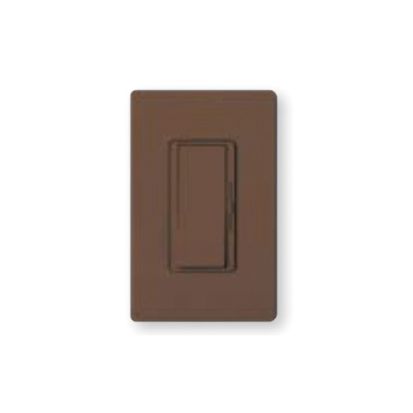 Lutron Diva® DVLV-600P-BR Magnetic Low Voltage Dimmer With Night Light, 120 VAC, 1 Poles, On/Off Operation, Brown