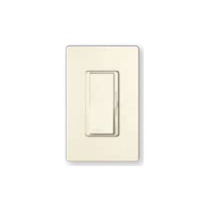 Lutron Diva® DVSCLV-603P-BI Magnetic Low Voltage Dimmer With Night Light, 120 VAC, 3-Way On/Off Operation, Biscuit