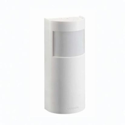 Lutron® LRF2-OKLB-P-WH Wireless Sensor, 3 VAC, Occupancy/Vacancy Sensor, 2500 sq-ft Coverage, 90 deg Viewing, Wall Mount