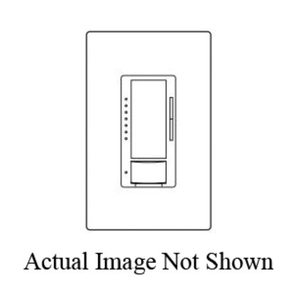 Lutron Maestro® MSCL-OP153M-IV 1-Pole 3-Way Occupancy Vacancy Sensor With C-L® Dimmers, 120 VAC, Passive Infrared Sensor, 900 sq-ft Coverage, 180 deg, Wall/Box Mount