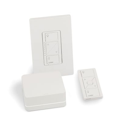 Lutron Caseta® Smart Bridge™ Pro P-BDGPRO-PKG1W Dimmer Kit