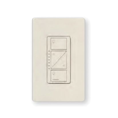 Lutron Caseta® PD-6WCL-LA 1-Pole Wireless Load Control Dimmer, ON/OFF Operation, 120 VAC, 60/30 ft, Halogen/Incandescent Lamp