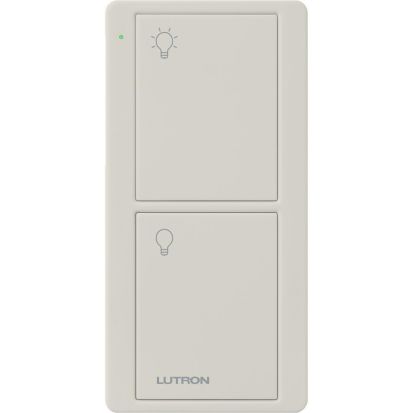 Lutron Pico® PJ-2B-GLA-T01 Wireless Control Dimmer, 2-Button Switch, 3 VDC, 30 ft