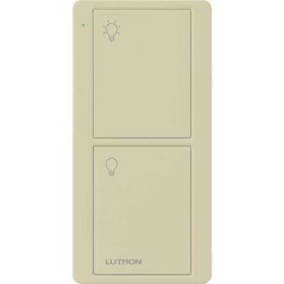 Lutron Pico® PJ2-2B-GIV-L01 Wireless Remote With Light Button Marking Code, 2-Button Switch, 3 VDC, 60/30 ft