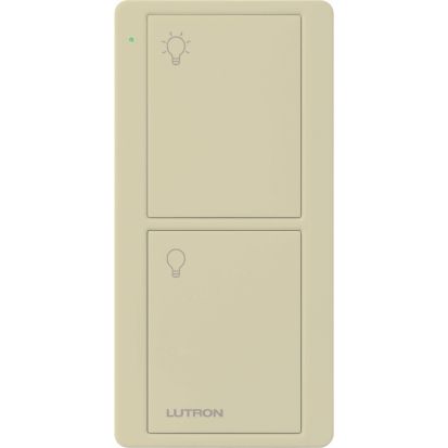 Lutron Pico® PJ2-2B-GIV-L01 Wireless Remote With Light Button Marking Code, 2-Button Switch, 3 VDC, 60/30 ft