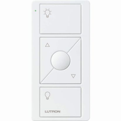 Lutron® PJ2-3BRL-WH-L01R Smart Remote for Light Control