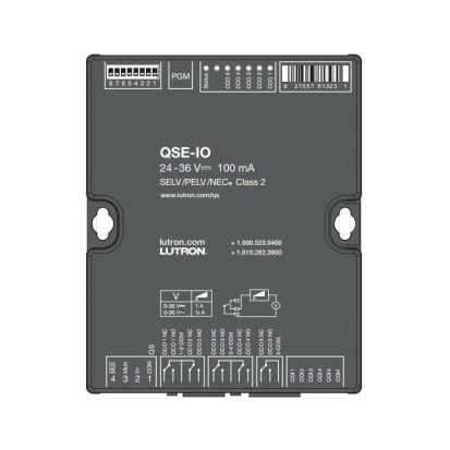 Lutron® GRAFIK Eye® Qs QSE-IO Control Interface, 24 to 36 VDC, 100 mA