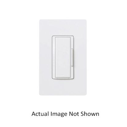 Lutron Maestro® RadioRA® 2 RD-RD-WH Remote Dimmer, 120 VAC, On/Off Operation, White