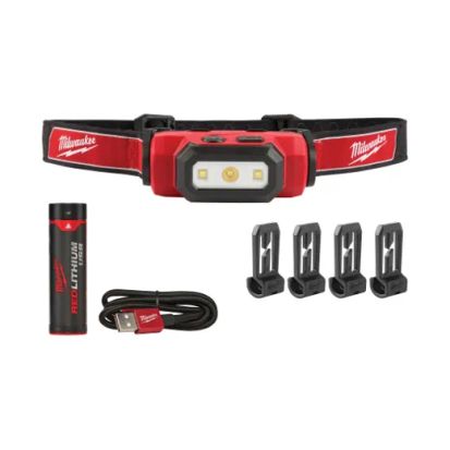 Milwaukee 2163-21 USB Hard Hat Headlamp